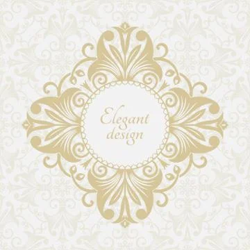 Square arabic pattern Illustration