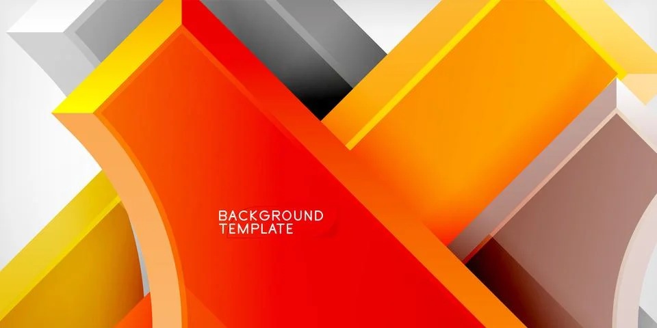 Square, arrow shapes with round elements Vector Illustration For Wallpaper 스톡 일러스트