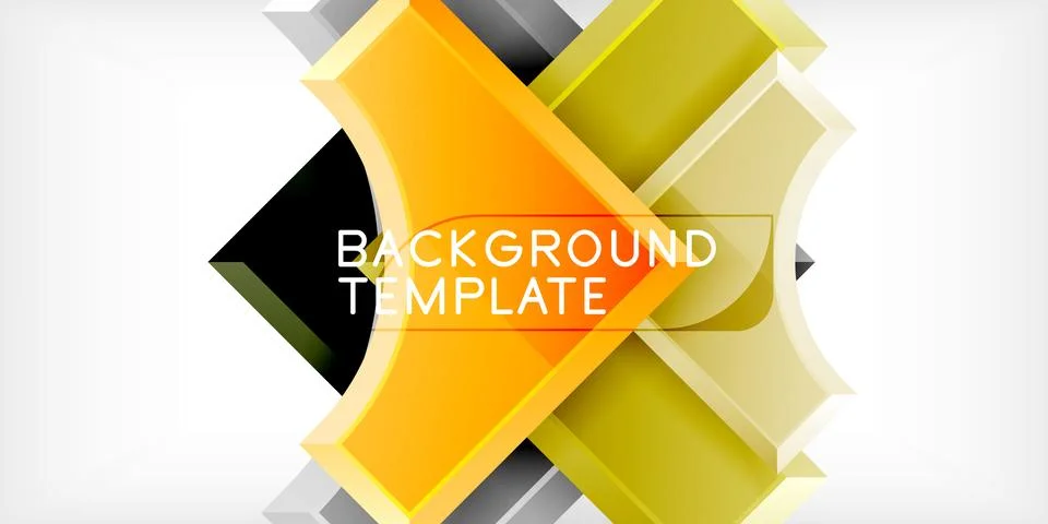 Square, arrow shapes with round elements Vector Illustration For Wallpaper 스톡 일러스트