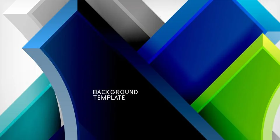 Square, arrow shapes with round elements Vector Illustration For Wallpaper イラスト素材