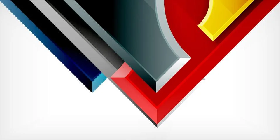 Square, arrow shapes with round elements Vector Illustration For Wallpaper 스톡 일러스트