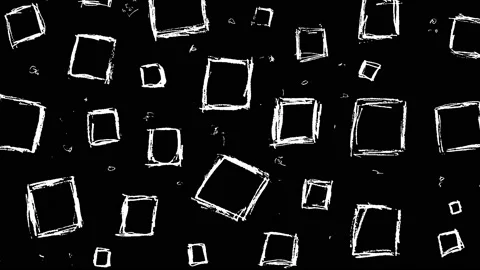 Square Background - hand drawn scribble effect (4K) 库存影片 151178770