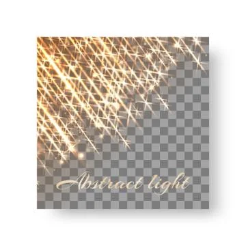 Square background with radiant light Stock Illustration