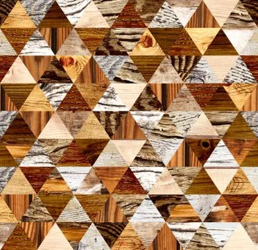 Square background with wooden patterns Stock Photos