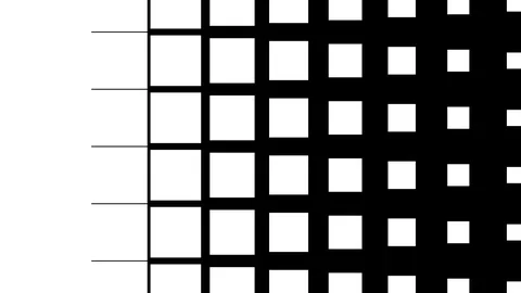 Square based monochrome matte transitions pack Stockbeeldmateriaal 125182941