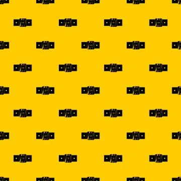Square belt buckle pattern vector 스톡 일러스트