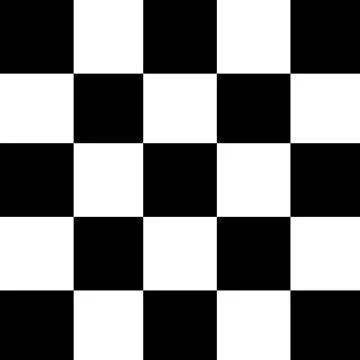 Square black and white for background, seamless checker white and black patte Illustrazione stock
