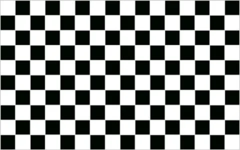 Square Black and white checkered abstract background with grey border Stock Illustration