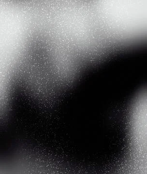 Square black and white, with glitter silver abstract noise effect background. 스톡 일러스트