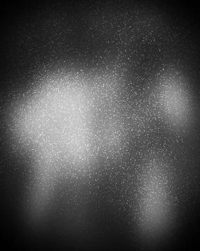 Square black and white, with shimmering dark bokeh noise effect texture. イラスト素材