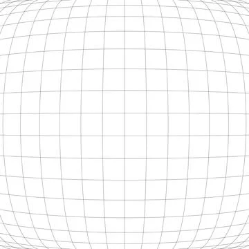 Square Black and Wight Abstract Protruding Grid Stock Illustration