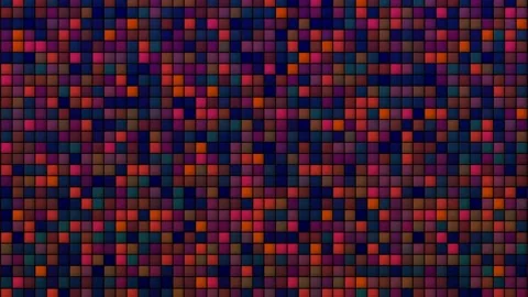 Square Blocks Background Animation Tile Pattern Stock Footage 308983313