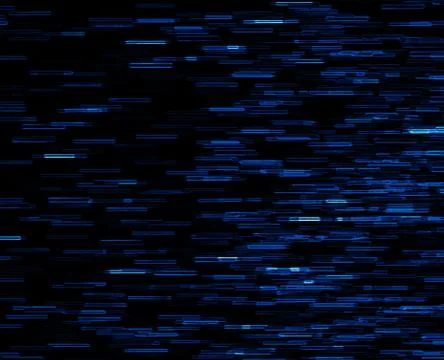 Square blue vivid 8-bit pixel dot interlaced space stars blast t Stock Illustration