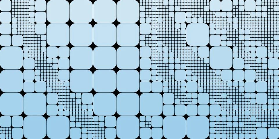 Square blue white gradient geometrical abstract background 스톡 일러스트