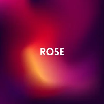 Square blurred background - dark red colors With motivating quote Stock Illustration