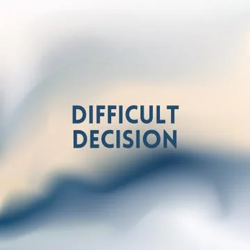 Square blurred background - light blue pastel colors With motivating quote Stock Illustration