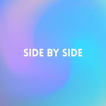 Square blurred background - sky water sea colors With quote 스톡 일러스트