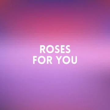 Square blurred background - sunset colors With motivating quote Stock Illustration