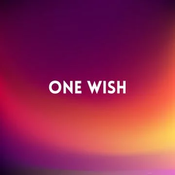 Square blurred background - sunset colors With motivating quote Stock-Illustration