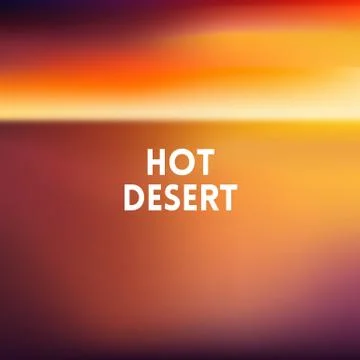 Square blurred golden background - sunset colors With motivating quote 스톡 일러스트