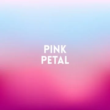 Square blurred lilac background - sunset colors With motivating quote Stock-Illustration