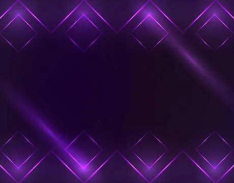 Square Borders with Light Effects. Vector Illustration Square Borders with... Stock Photos