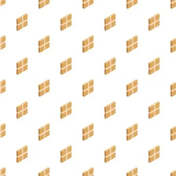 Square box pattern seamless vector Stock Illustration