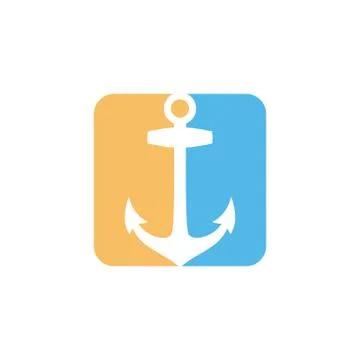 Square box shape style modern icon logo vector 스톡 일러스트