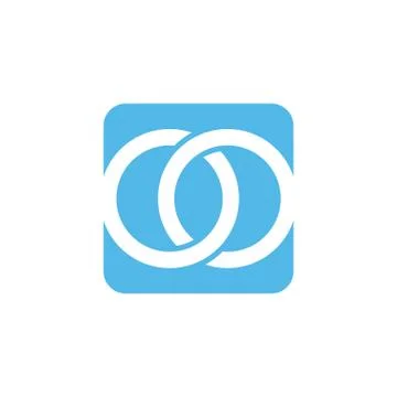 Square box shape style modern icon logo vector イラスト素材