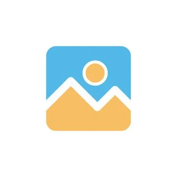 Square box shape style modern icon logo vector 스톡 일러스트
