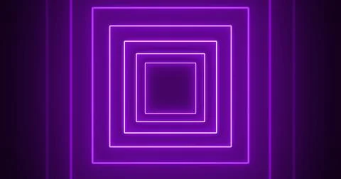 Square boxes animating in and out appear to disappear glowing bg. Rectangle.. Stock Illustration