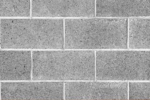 Square brick wall background and texture Foto stock