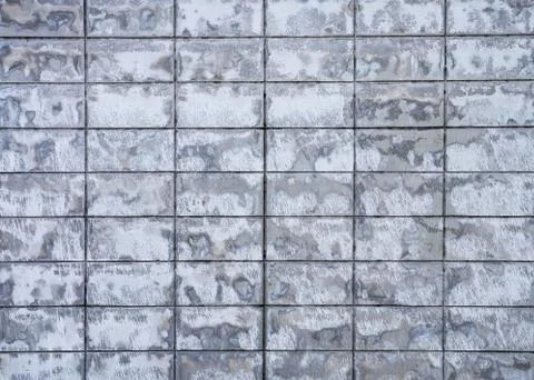 Square brick wall background Stock Photos