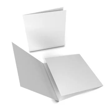 Square brochure Stock Illustration