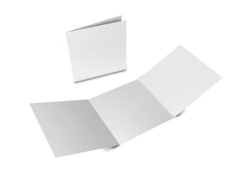 Square brochure Stock Illustration
