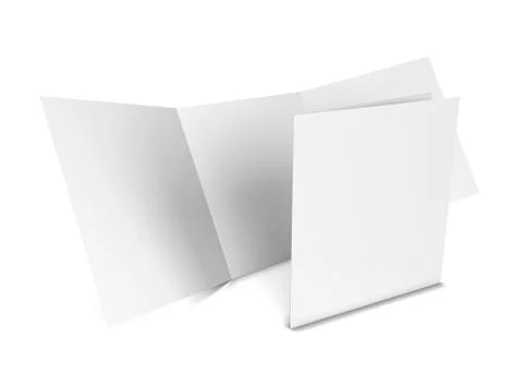 Square brochure Stock Illustration