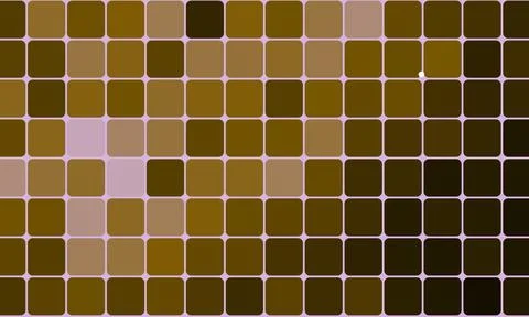 Square brown pattern geometrical abstract mosaic dark background. Stock Illustration