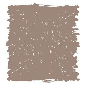 Square Brown Rustic Rough Torn Paper Frame Background Vintage Retro Style w.. Stock Illustration