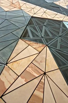 Square building. Melbourne 스톡 사진