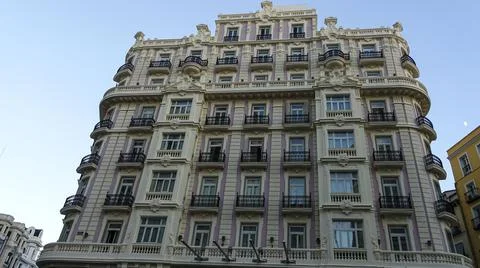 Square building Stock Photos