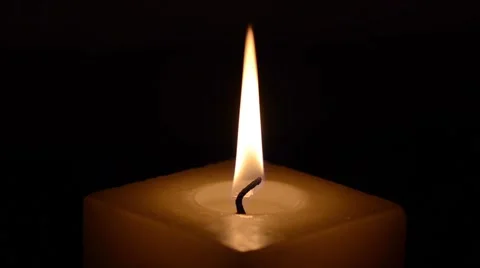 Square Candle Video stock 50012592