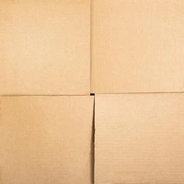 Square cardboard box background Stock Photos