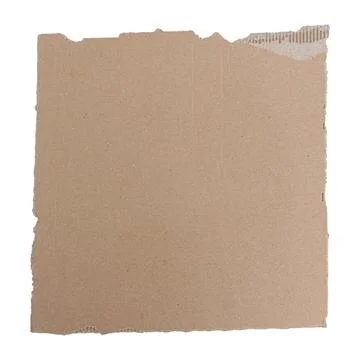 Square Cardboard Frame with Writing Space - Ideal for Messaging and Branding Stock Photos