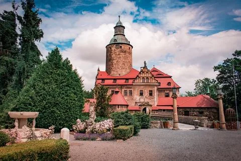 Square of the castle 스톡 사진