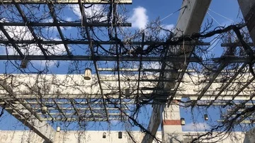 Square ceiling. 스톡 동영상 85973316