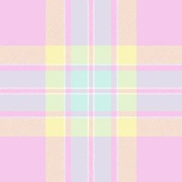 Square check pattern plaid, styling seamless tartan fabric. Conceptual text.. Stock Illustration