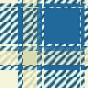 Square check seamless pattern, show fabric textile tartan. Picnic texture b.. Illustrazione stock