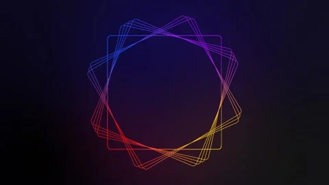 Square Circle Stock Footage 158399103