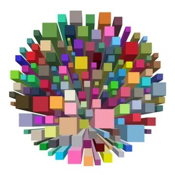 Square Circle Stock Illustration