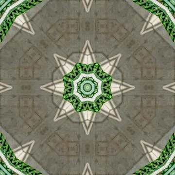 Square Circular design with copy space and negative space in the center made 스톡 사진